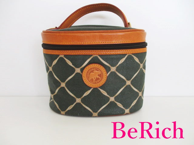 ハンティングワールド 2way ショルダーバッグ 1.I.4.95 カーキ 茶