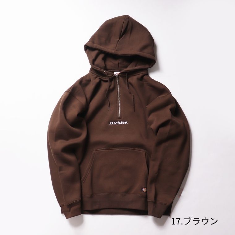 Dickies 裏起毛 ハーフジップ パーカー mens – ジーンズショップオサダ