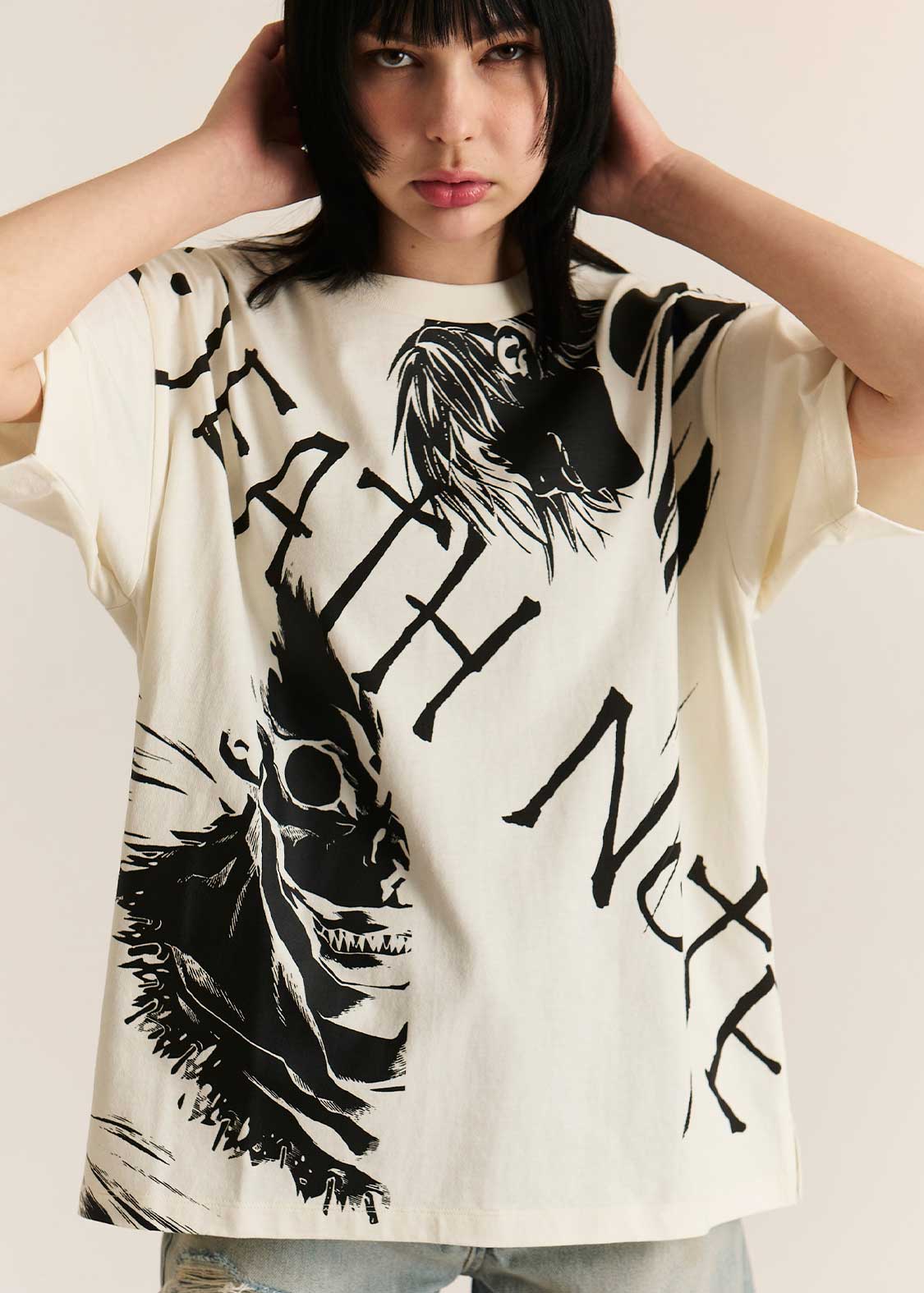 Death Note Graniph - Big silhouette T-shirt – JumpIchiban
