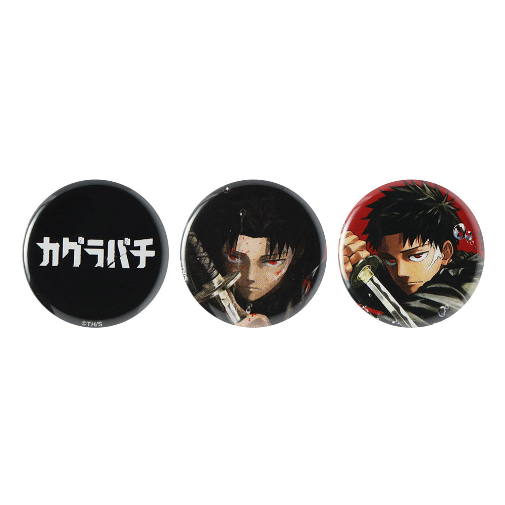 カグラバチ 缶バッジ ジャンフェス JF 3点 カグラバチ』mini缶バッジ3