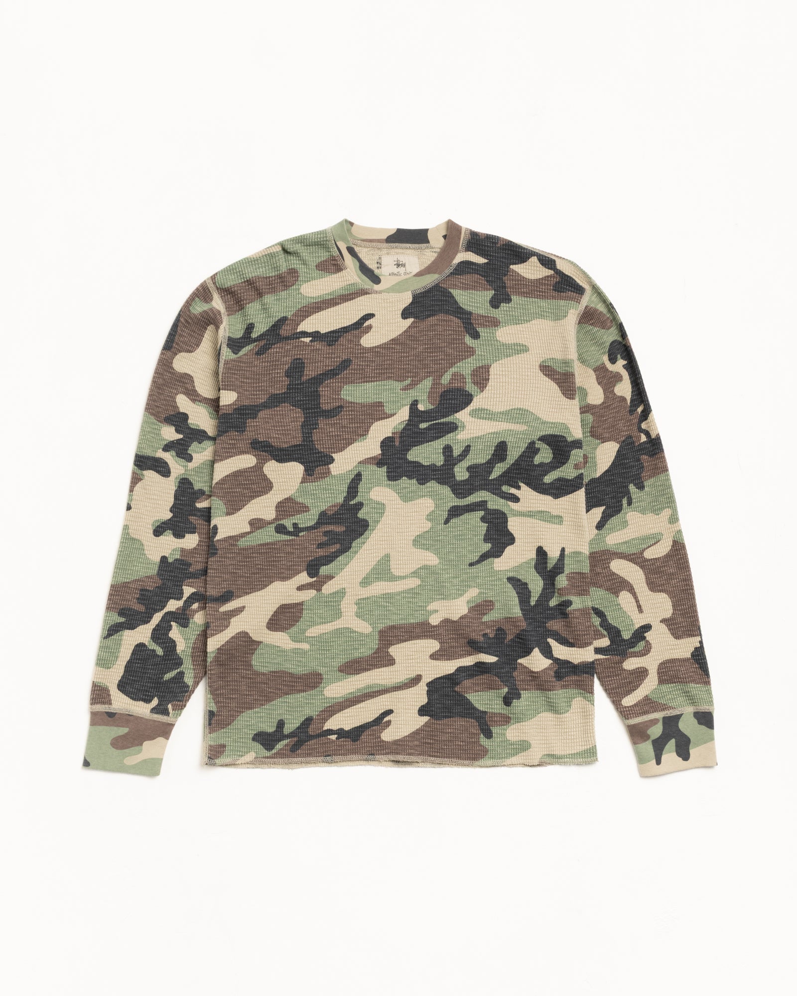 Pigment Dyed LS Thermal – Camo | Tops & Knits | Stüssy Japan