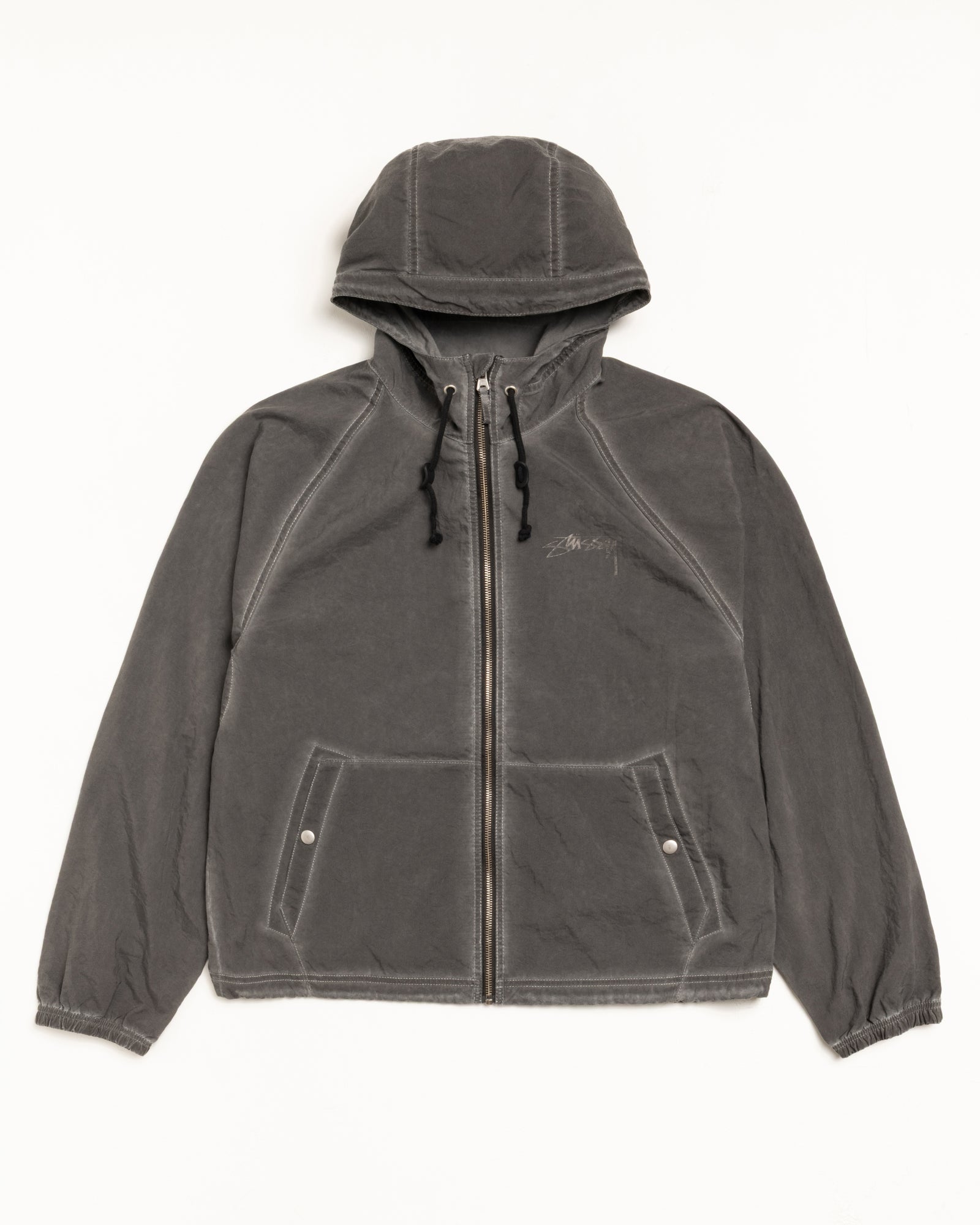 Beach Shell Garment Dyed – Black | Outerwear | Stüssy Japan