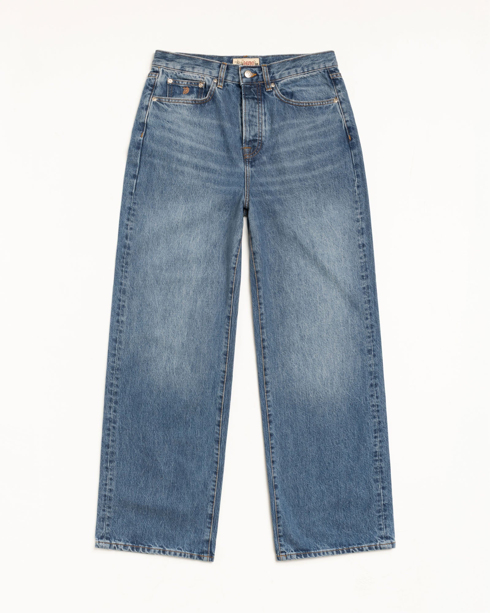 Relaxed Jean Denim – Medium Blue | Pants | Stüssy Japan