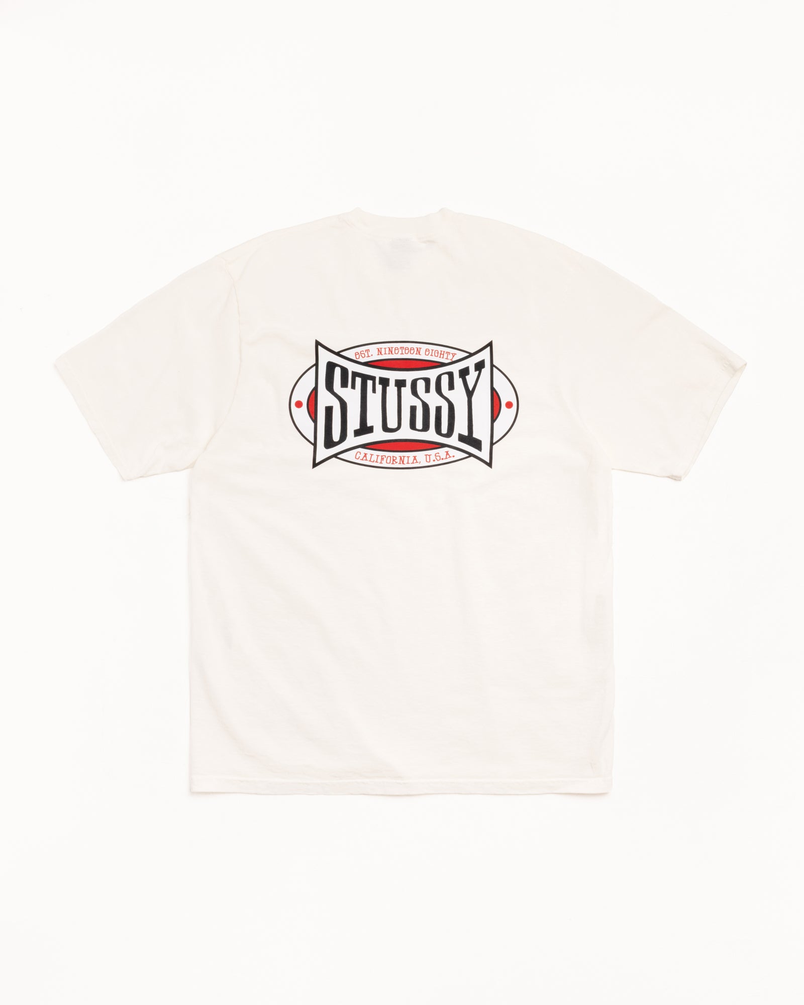 Champion Oval Tee Pigment Dyed – Natural | Tees | Stüssy Japan