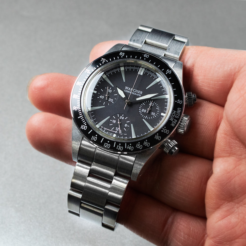 クロノグラフ - 機械式クロノグラフ シーガル ST1901 腕時計 – Wancher