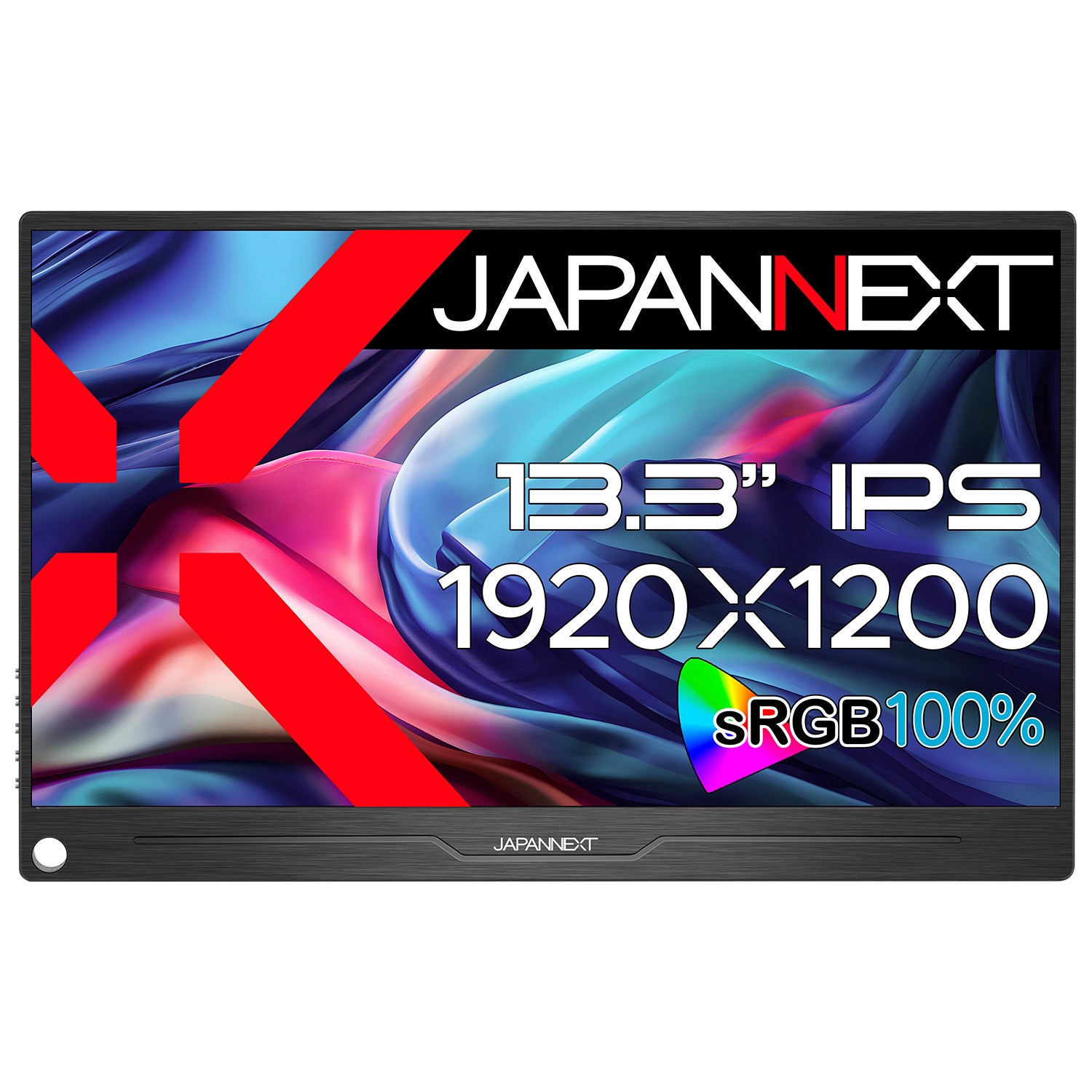 JAPANNEXT 13.3インチ IPSパネル搭載 WUXGA(1920x1200)解像度 モバイル