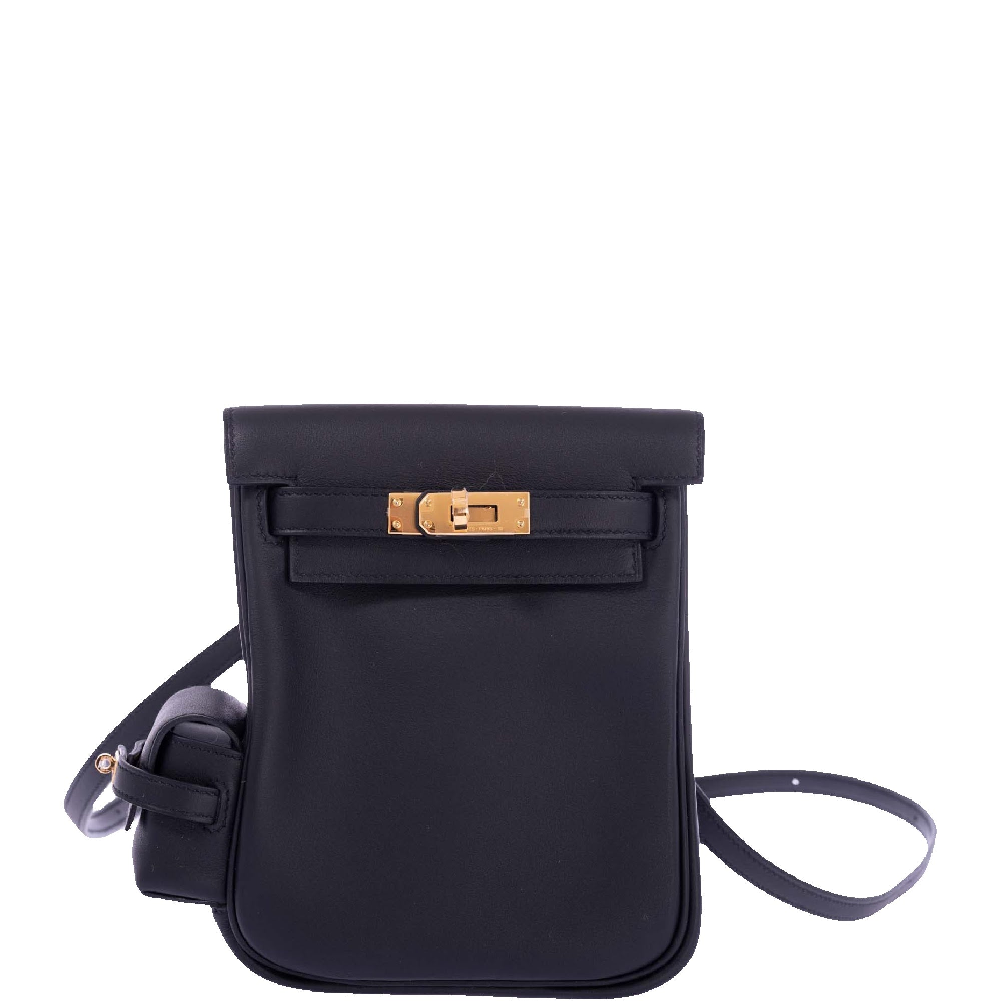Hermès Kelly Jump Bag Black Swift Leather Gold Hardware | JANEFINDS