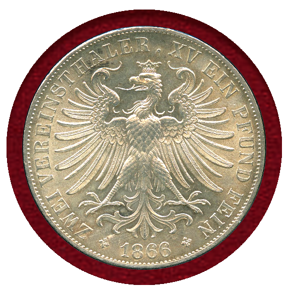 JCC | ジャパンコインキャビネット / ドイツ フランクフルト 1866年 2