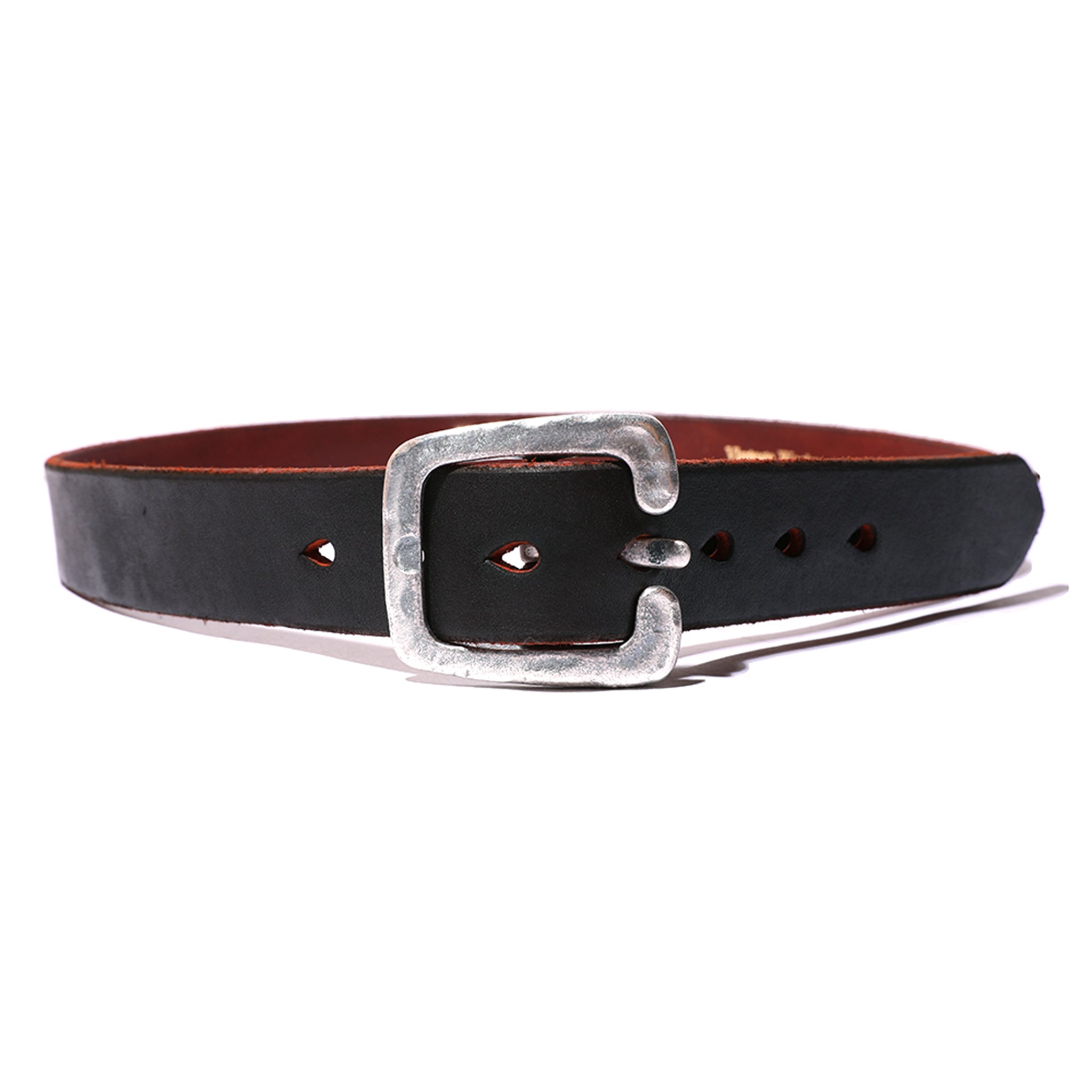 Vintage Works Leather Belt Chasin(茶芯) 7Hole Garrison Belt