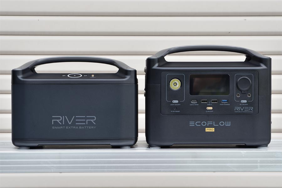 RIVER Pro専用エクストラバッテリー レビュー】バッテリー容量を後から