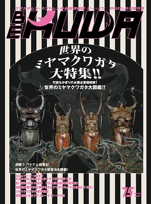 ビークワ75号（BE・KUWA） 世界のミヤマクワガタ大特集!!2020!!
