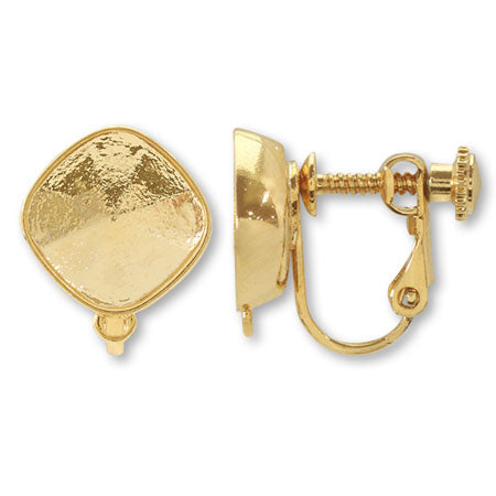 イヤリング ネジバネ 石座カン付 ＃4470 10mm ゴールド – 貴和製作所