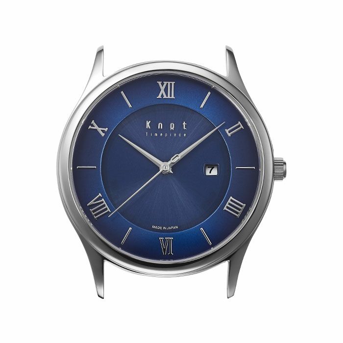 Knot CS-32SVNV 腕時計 メンズ レディース ソーラー ネイビー 日本製