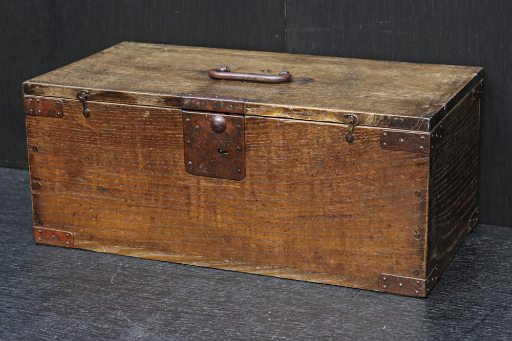 明治44年製!! 味わい深く風格漂う道具箱 DC6487 – 古福庵 [ KOFUKUAN