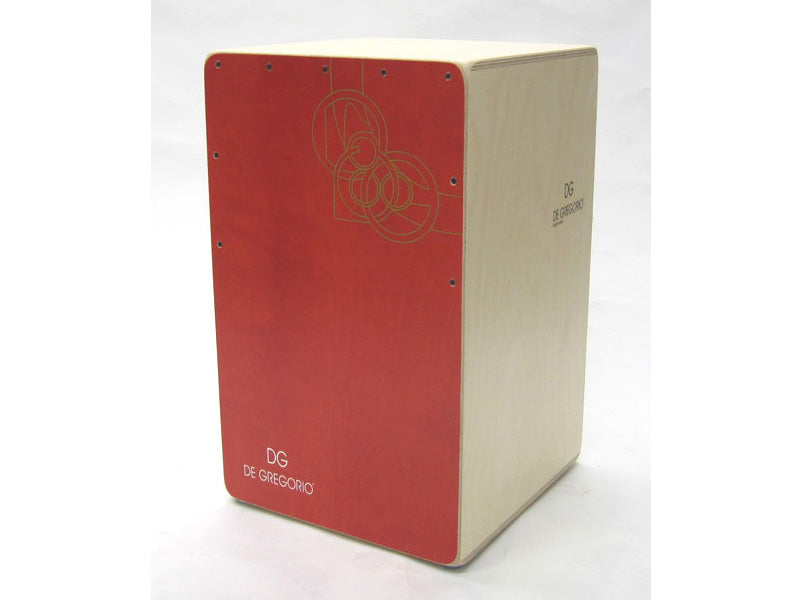 DE GREGORIO CHANELA カホン (ケース付き) レッド