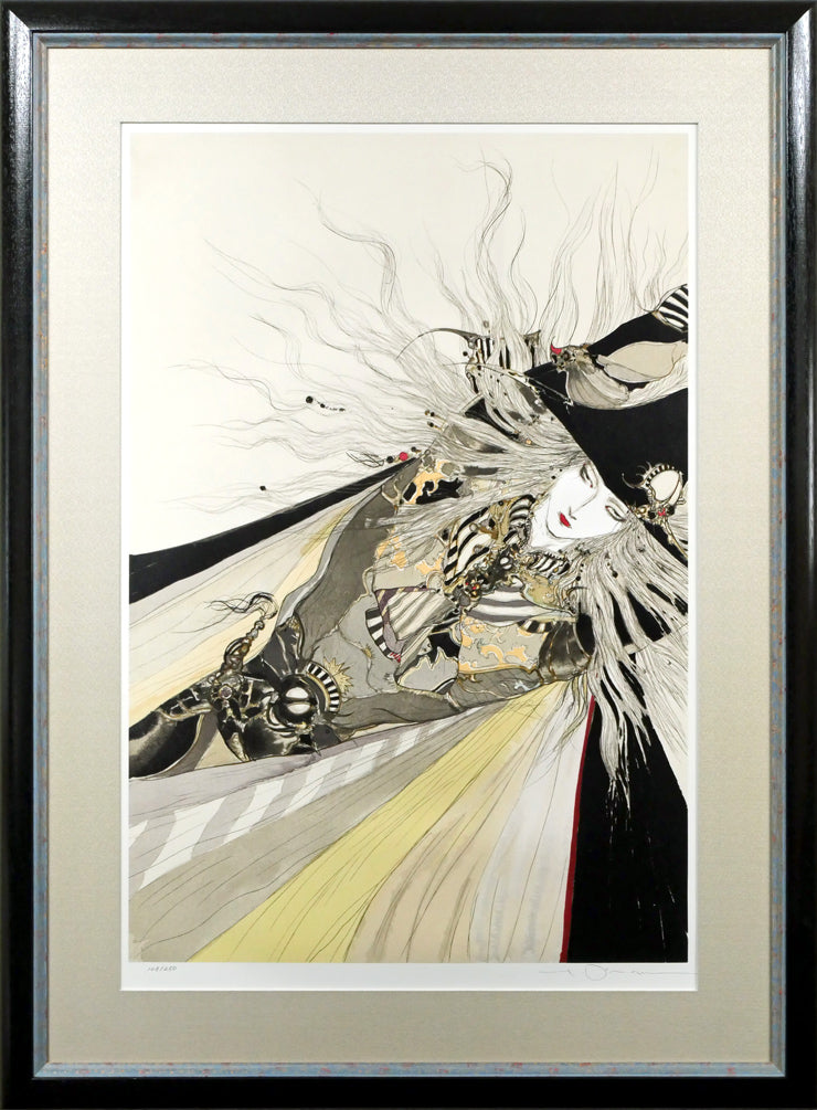 天野喜孝「彩」リトグラフ 絵画買取・販売の小竹美術