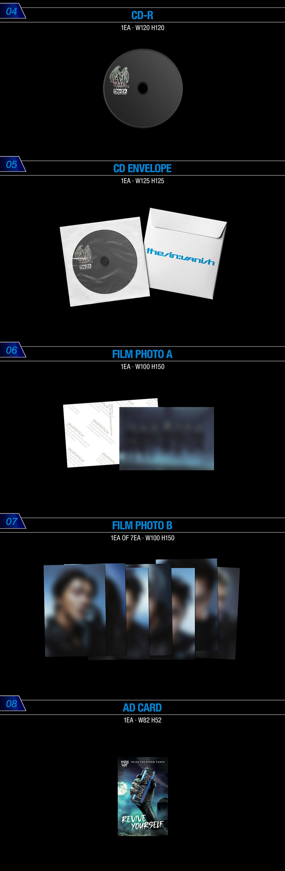 ENHYPEN 7º Mini Álbum THE SIN : VANISH - Edição Oficial