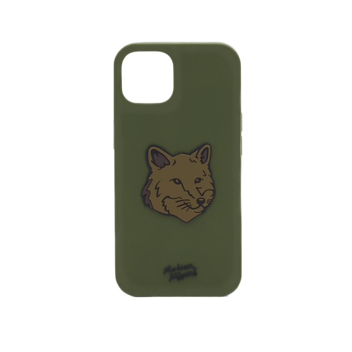 Maison Kitsune | phone case for unisex - Bold Fox Head Iphone Case
