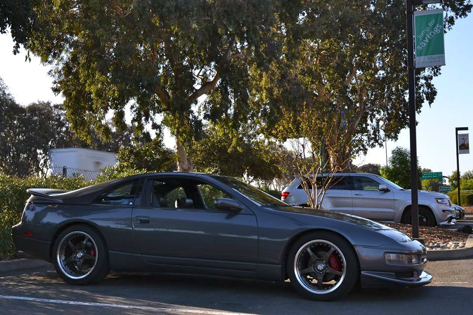 KA31408 NISSAN 300ZX Z32 1990-1996 NASCAR 6PC LIP KIT FRP/PUR