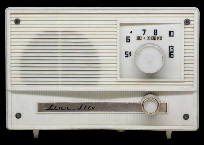 真空管ラジオ5球スーパー(star lite) – 黒金の舎