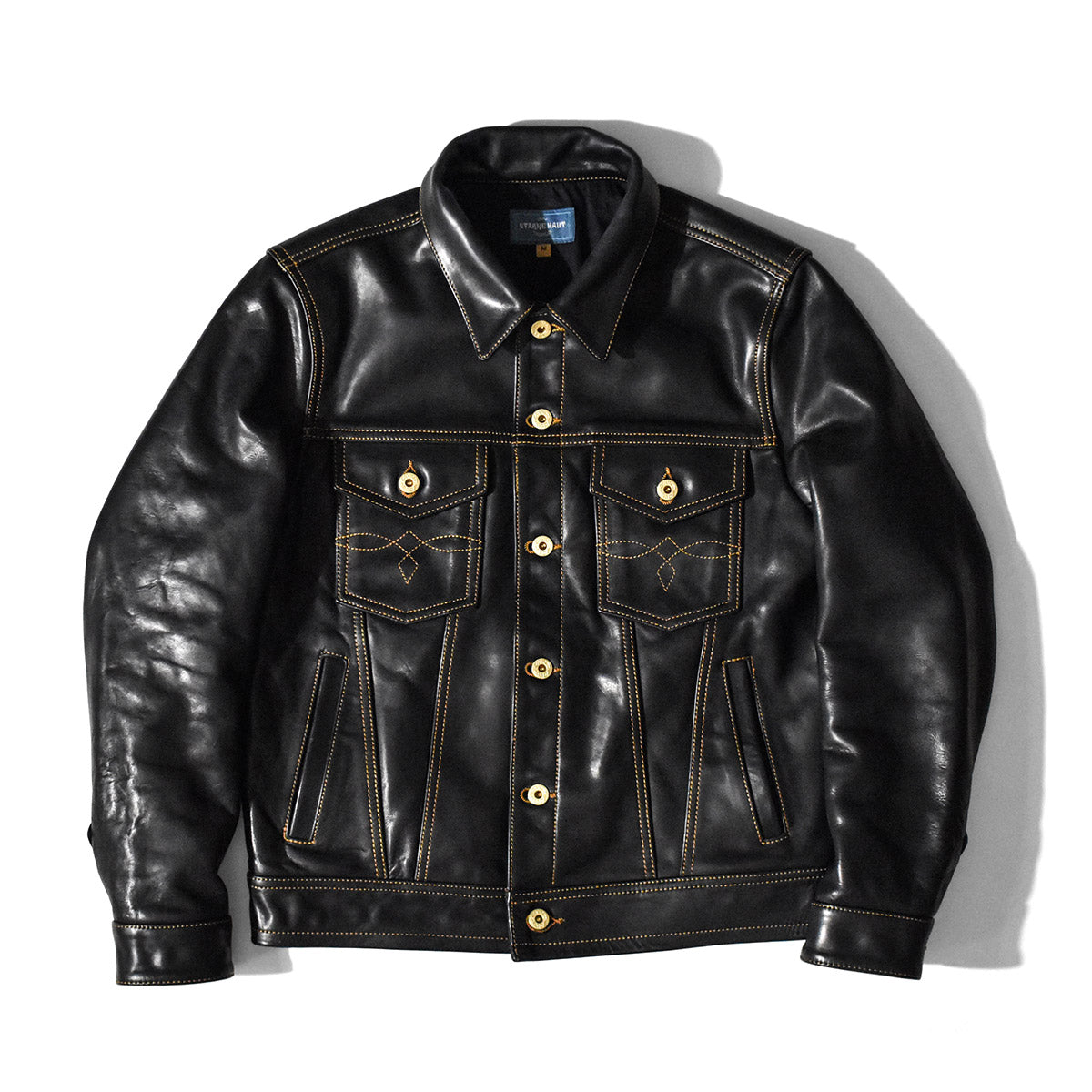 トラッカージャケット（ホースハイド） ブラック Y715 – Liason