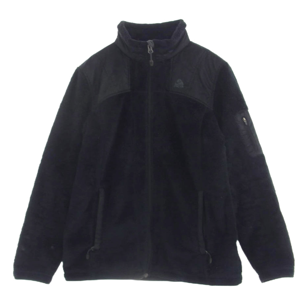NIKE ナイキ 104141 acg ボア フリース ジャケット ブラック系 M【中古