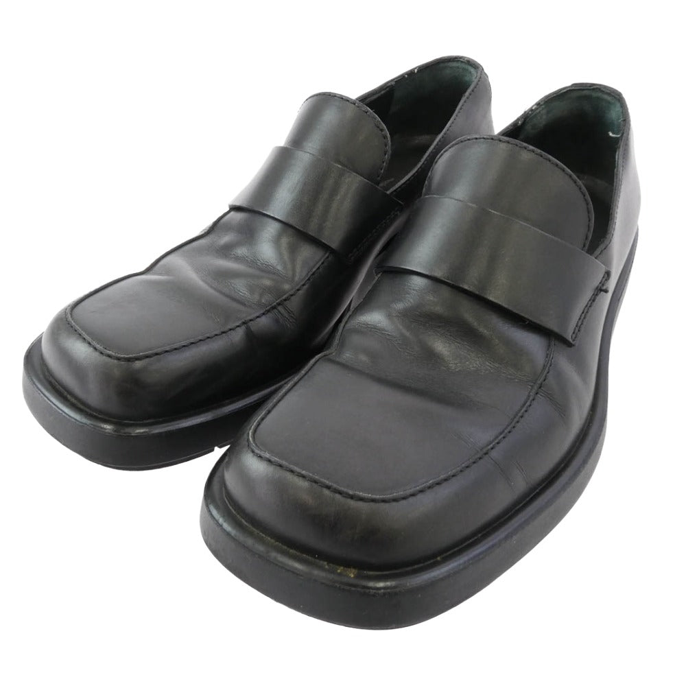 GUCCI グッチ 6067 スクエアトゥ シェリーライン レザー ローファー