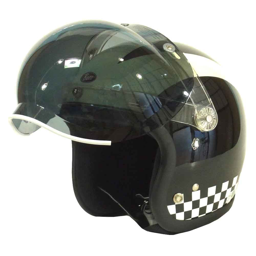 BUCO ブコ ジェット ヘルメット シールド チェッカー フラッグ トイズ