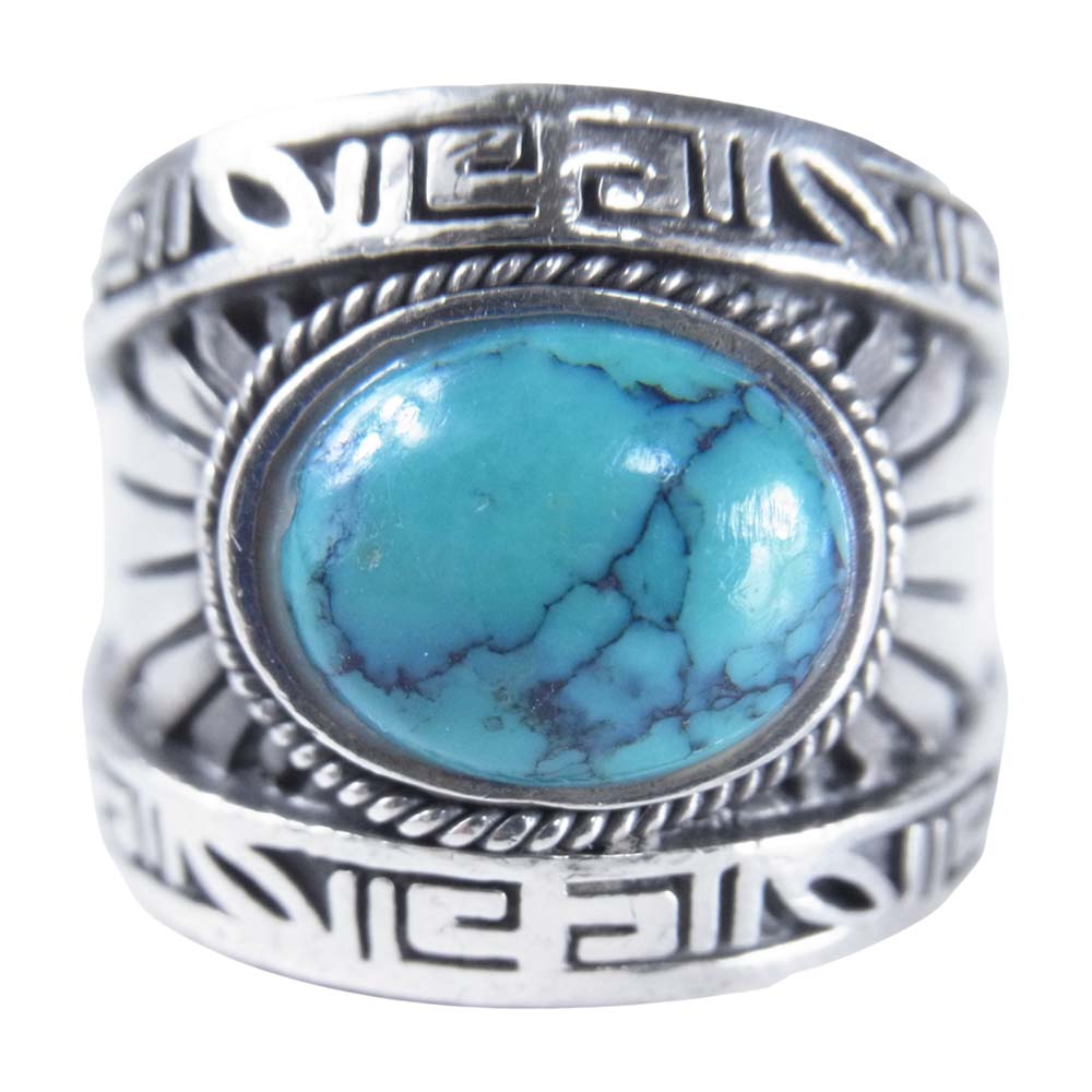 SAAD サード ターコイズ リング 指輪 925 ターコイズリング ネイティブ
