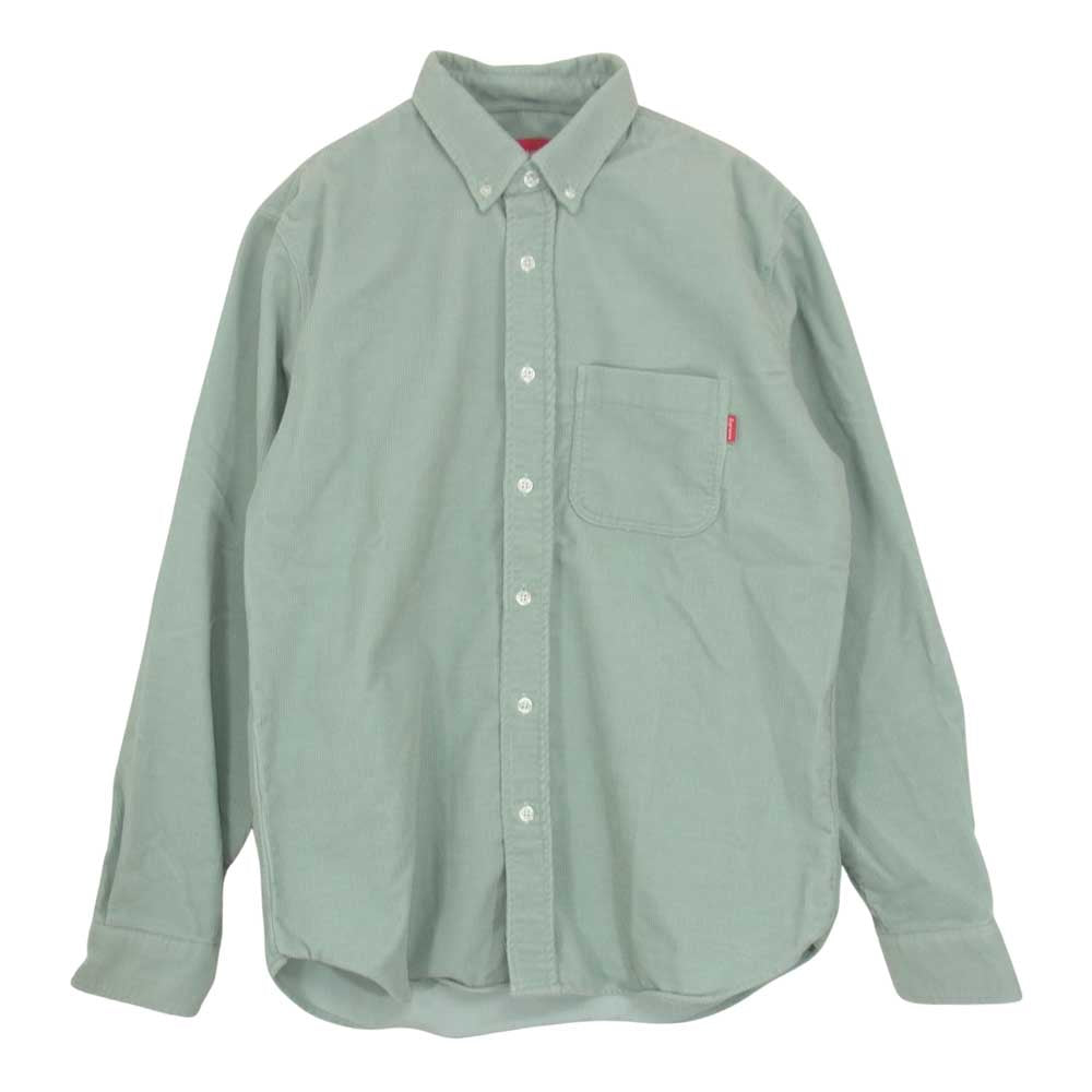 Supreme シュプリーム Corduroy shirts コーデュロイ シャツ ライト