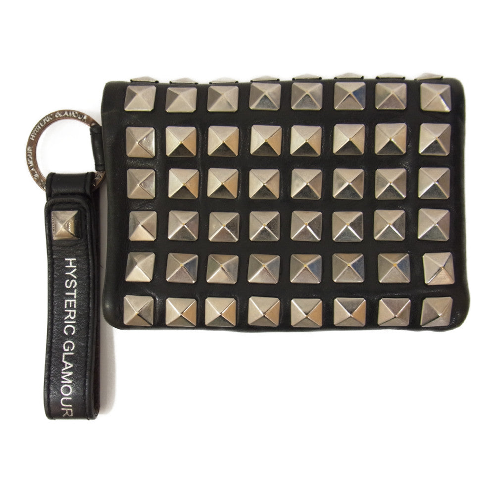 HYSTERIC GLAMOUR ヒステリックグラマー STUDS AND PINS LEATHER