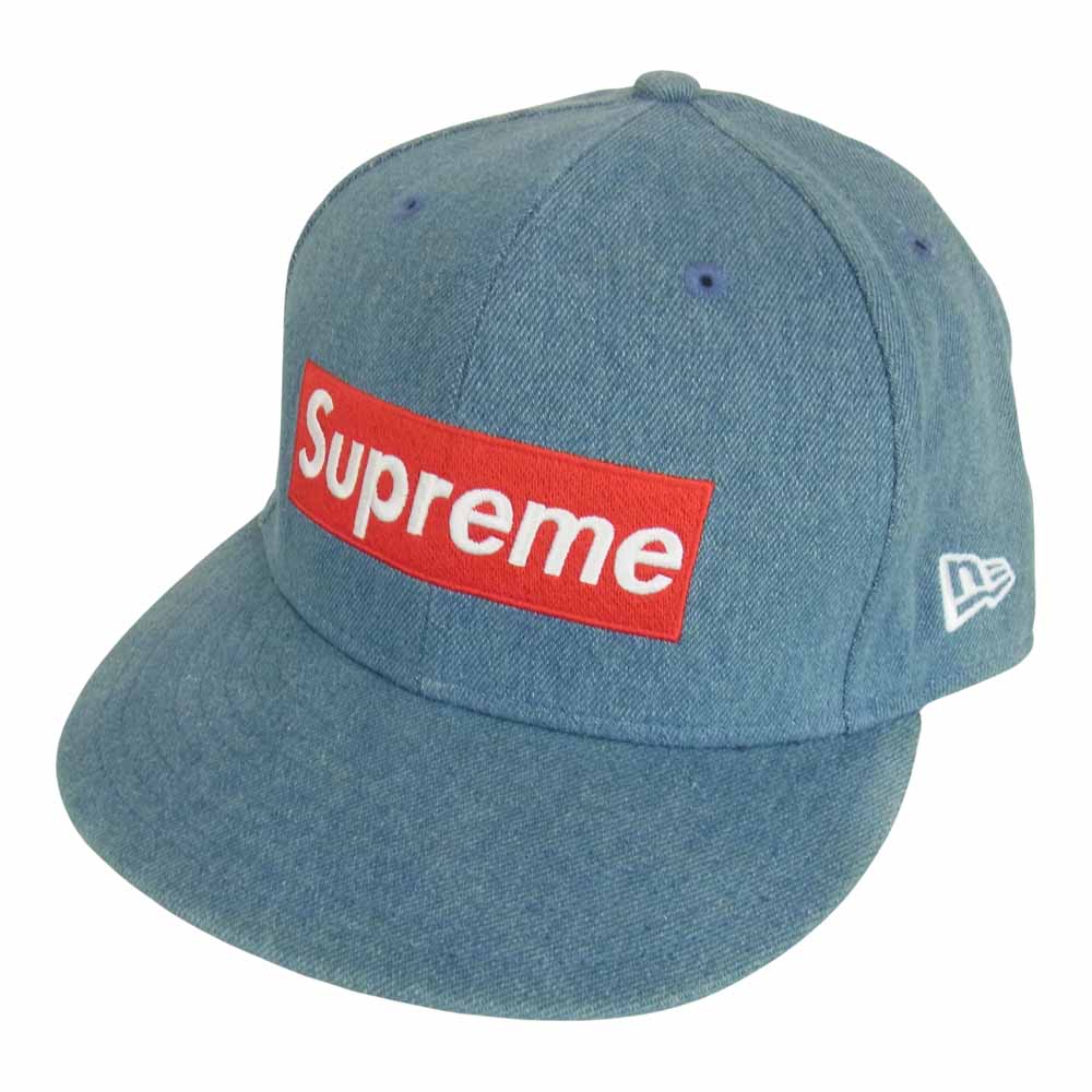 Supreme シュプリーム 12SS New Era Box Logo Cap ニューエラ デニム