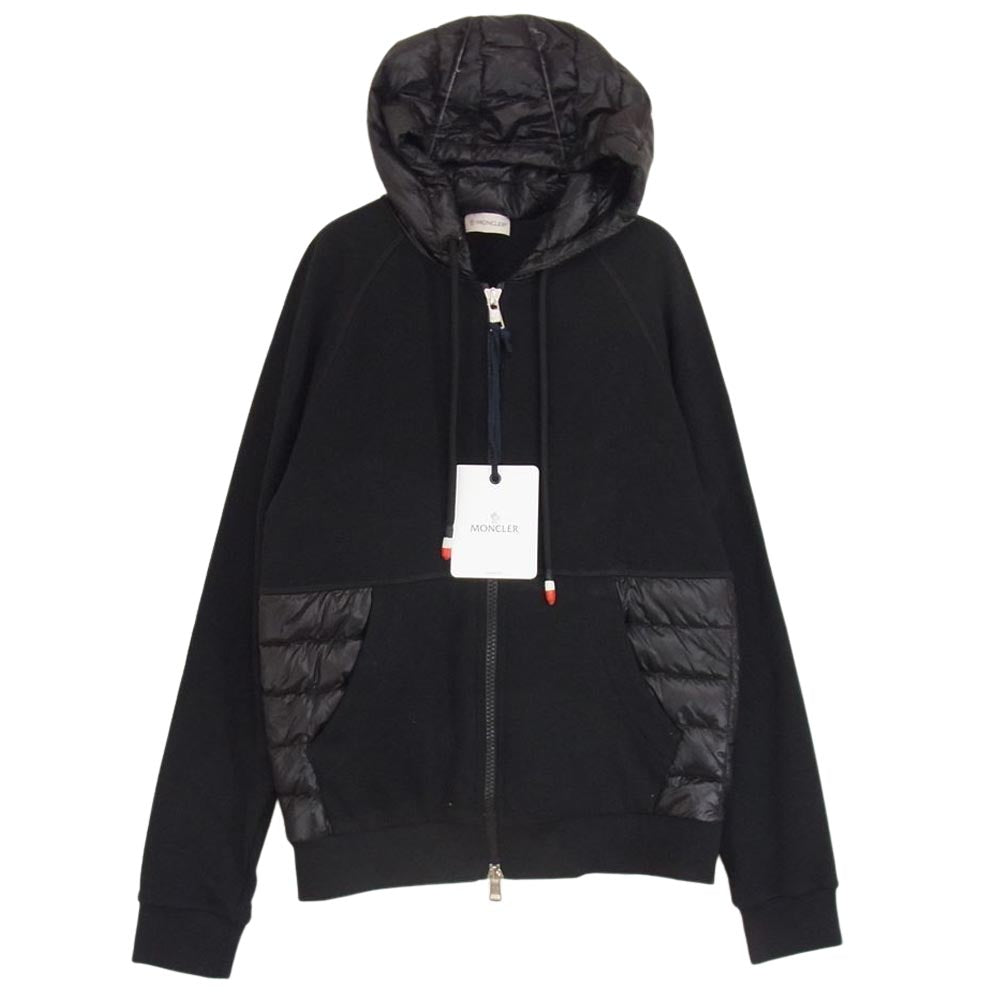 MONCLER モンクレール MAGLIA CARDIGAN ダウン切替 スウェット ジップ