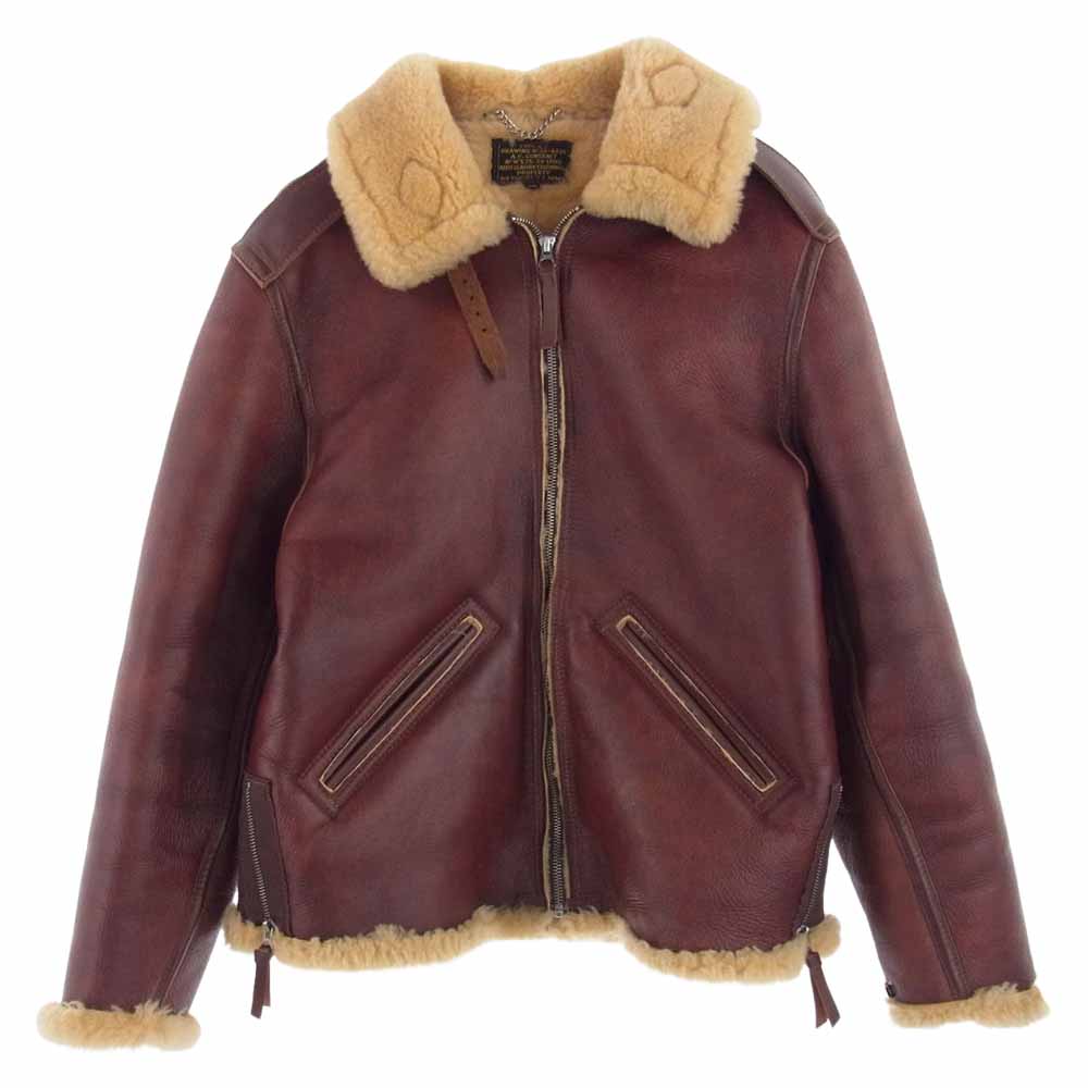 AERO LEATHER エアロレザー TYPE B-6 ムートン フライト ジャケット