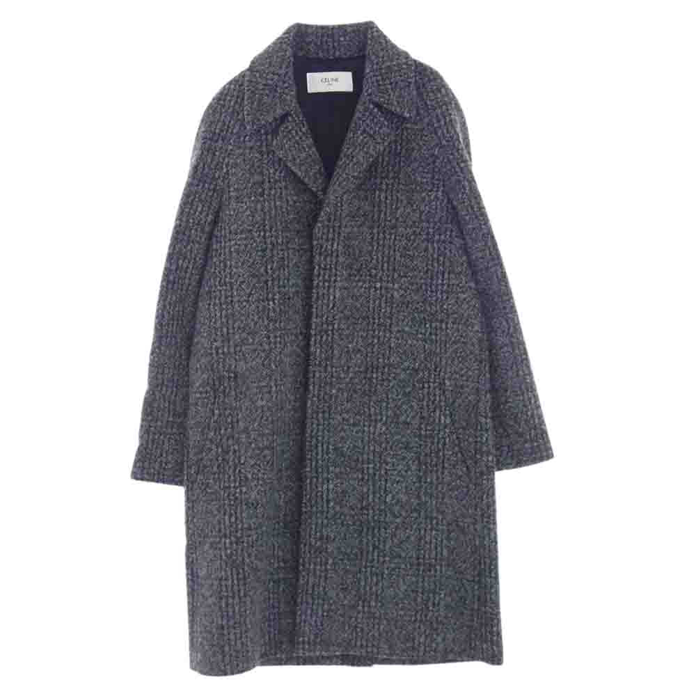 CELINE セリーヌ 19AW 2M221730E MAC COAT ツイード チェスター マック