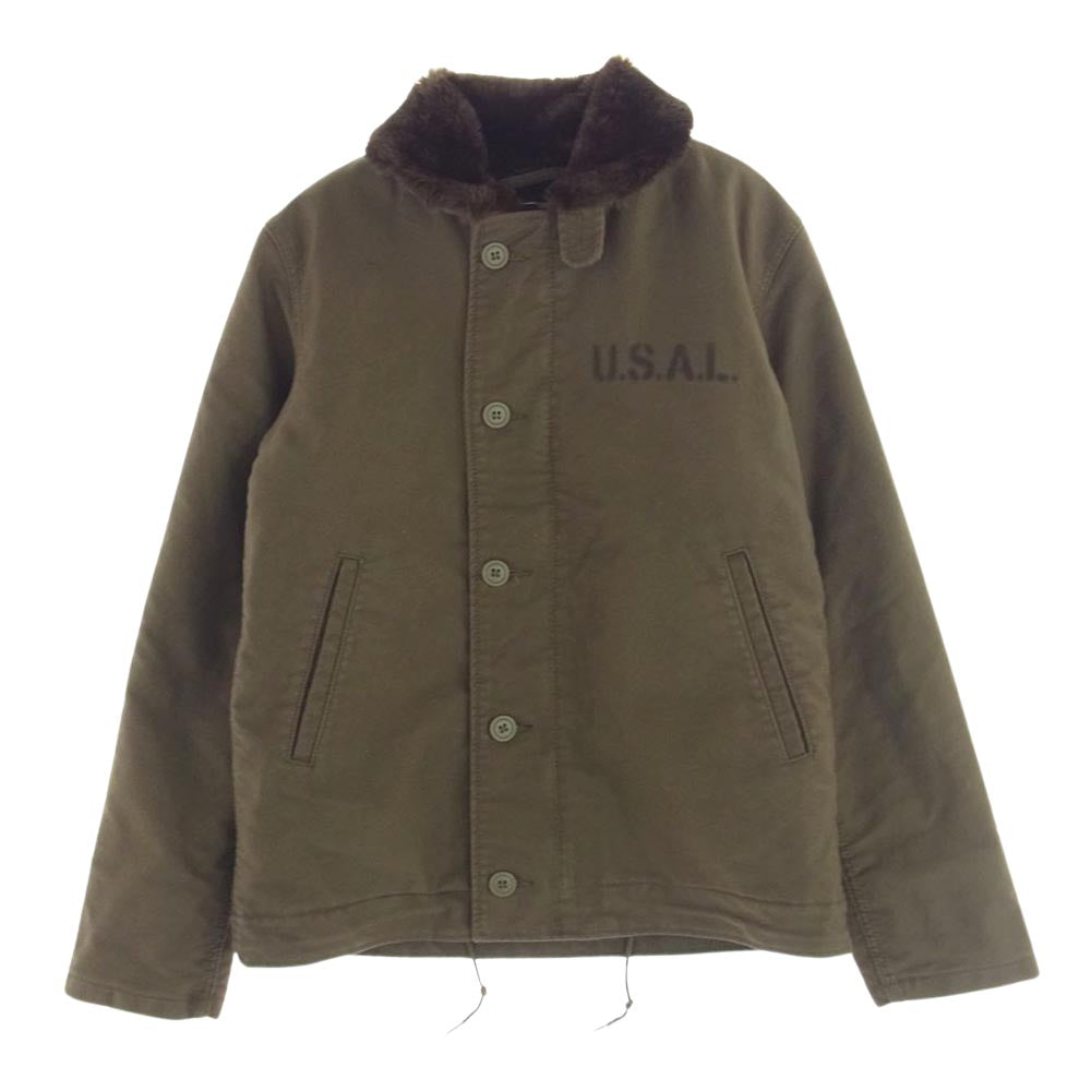 ALPHA アルファ TYPE N-1 DECK JACKET デッキ ジャケット オリーブ