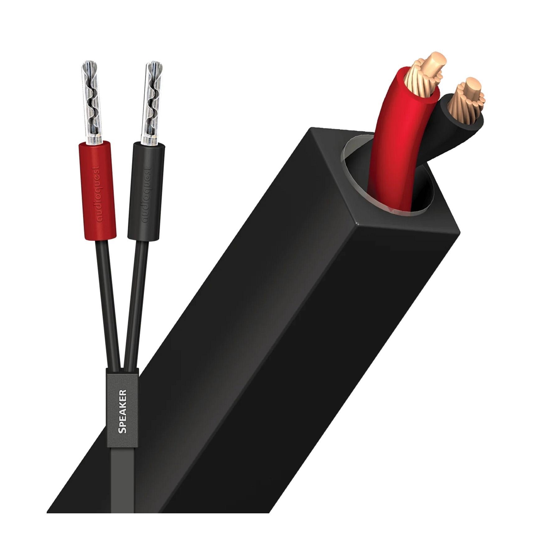 AudioQuest Q2 Full-Range 10-Foot Speaker Cables Pair | ListenUp