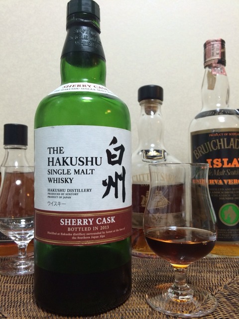 サントリー 白州シェリーカスク2013 : くりりんのウイスキー置場