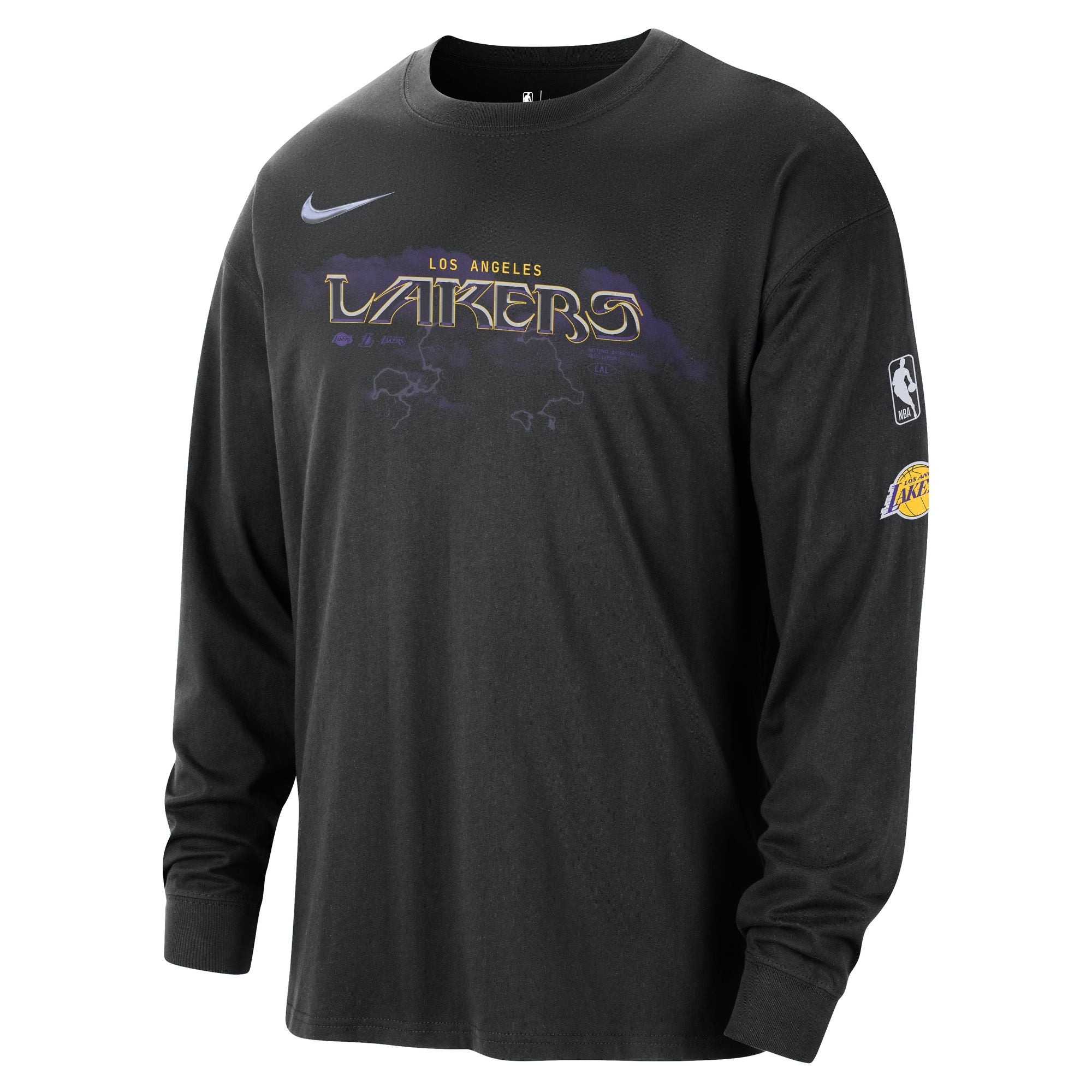 Lakers Essential OGX MX90 Long Sleeve Tee – Lakers Store