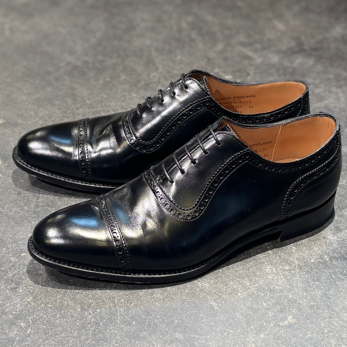 JOSEPH CHEANEY】ジョセフチーニー レザーシューズ フェンチャーチ