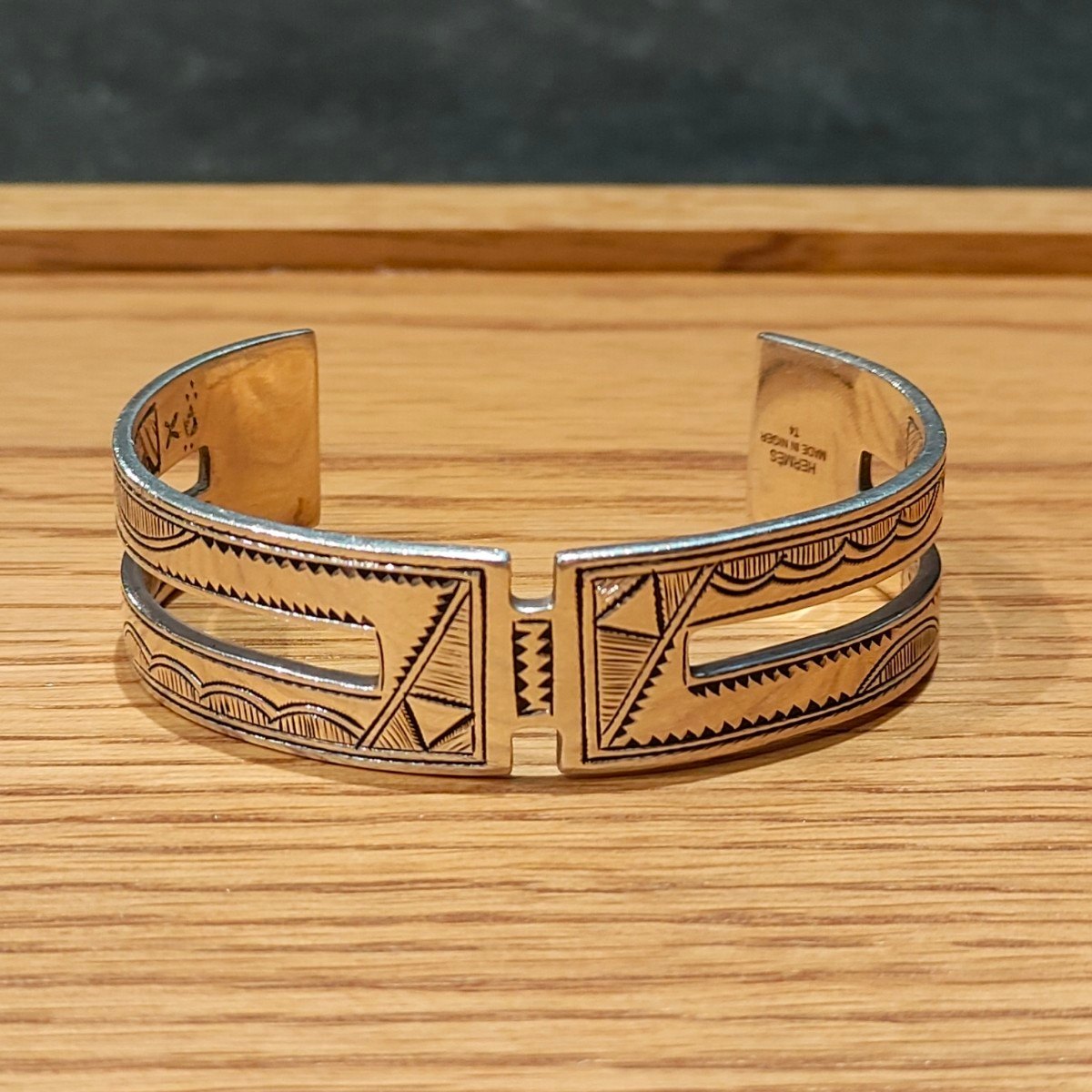 HERMES Accessory】エルメス バングル トゥアレグ T4 シルバー925 ユニ