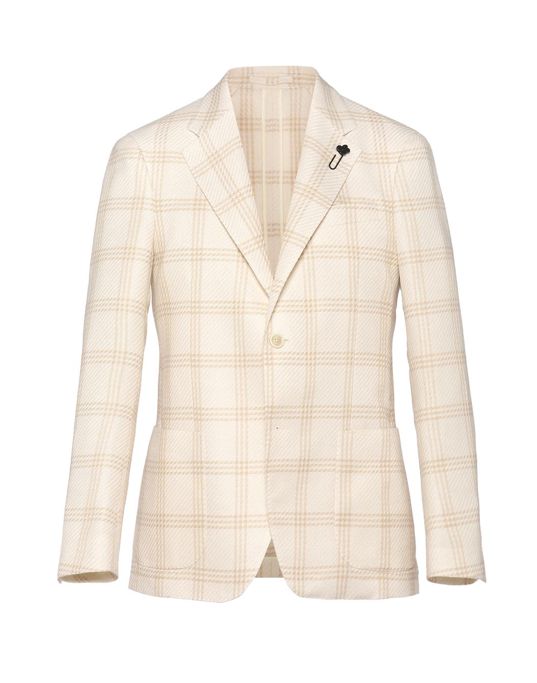 コットンリネンオーバーチェックジャケット – LARDINI Online Store