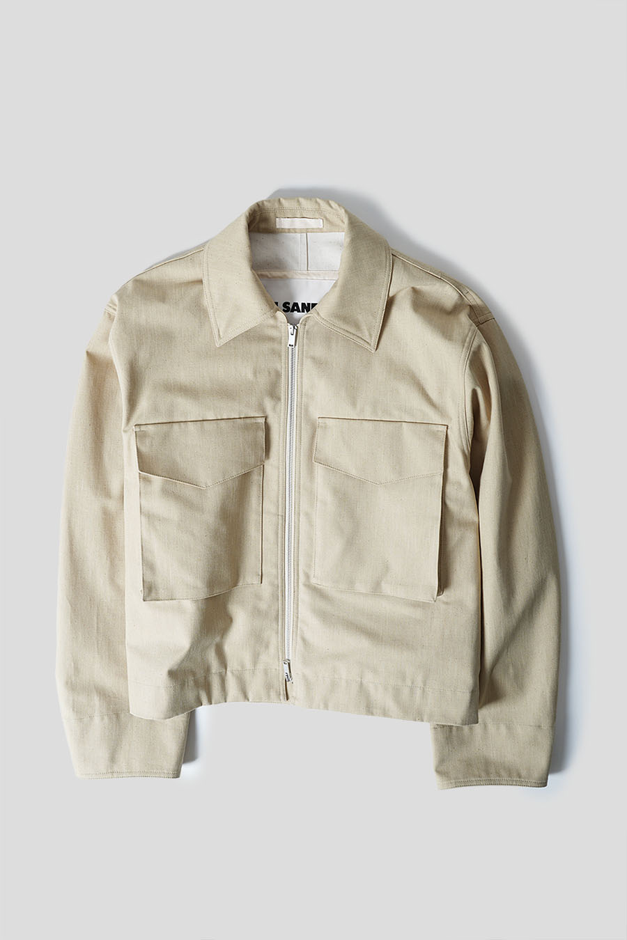 JIL SANDER - BEIGE SAFARI CANVAS JACKET – LE LABO STORE