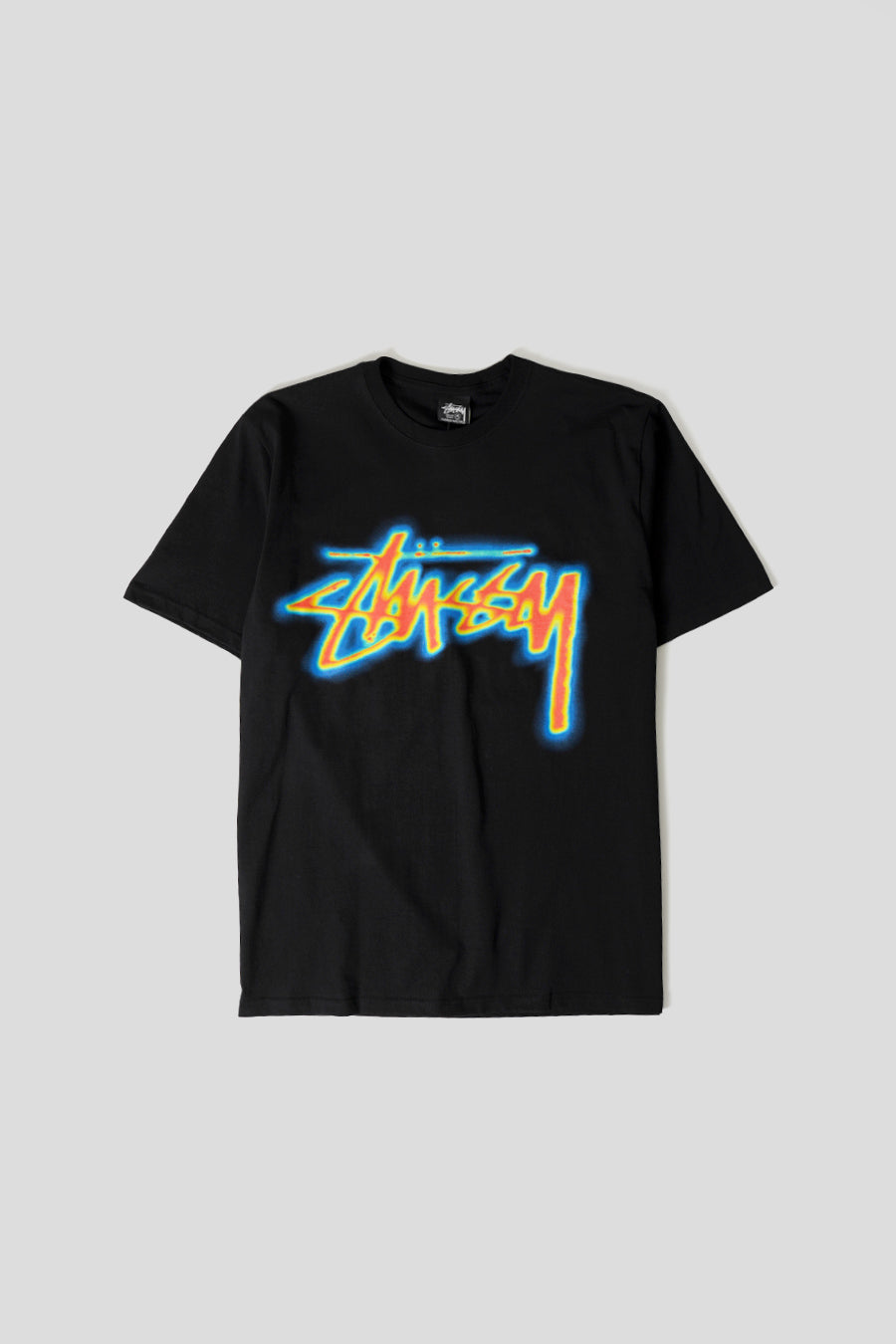 Stussy - BLACK THERMAL STOCK T-SHIRT – LE LABO STORE