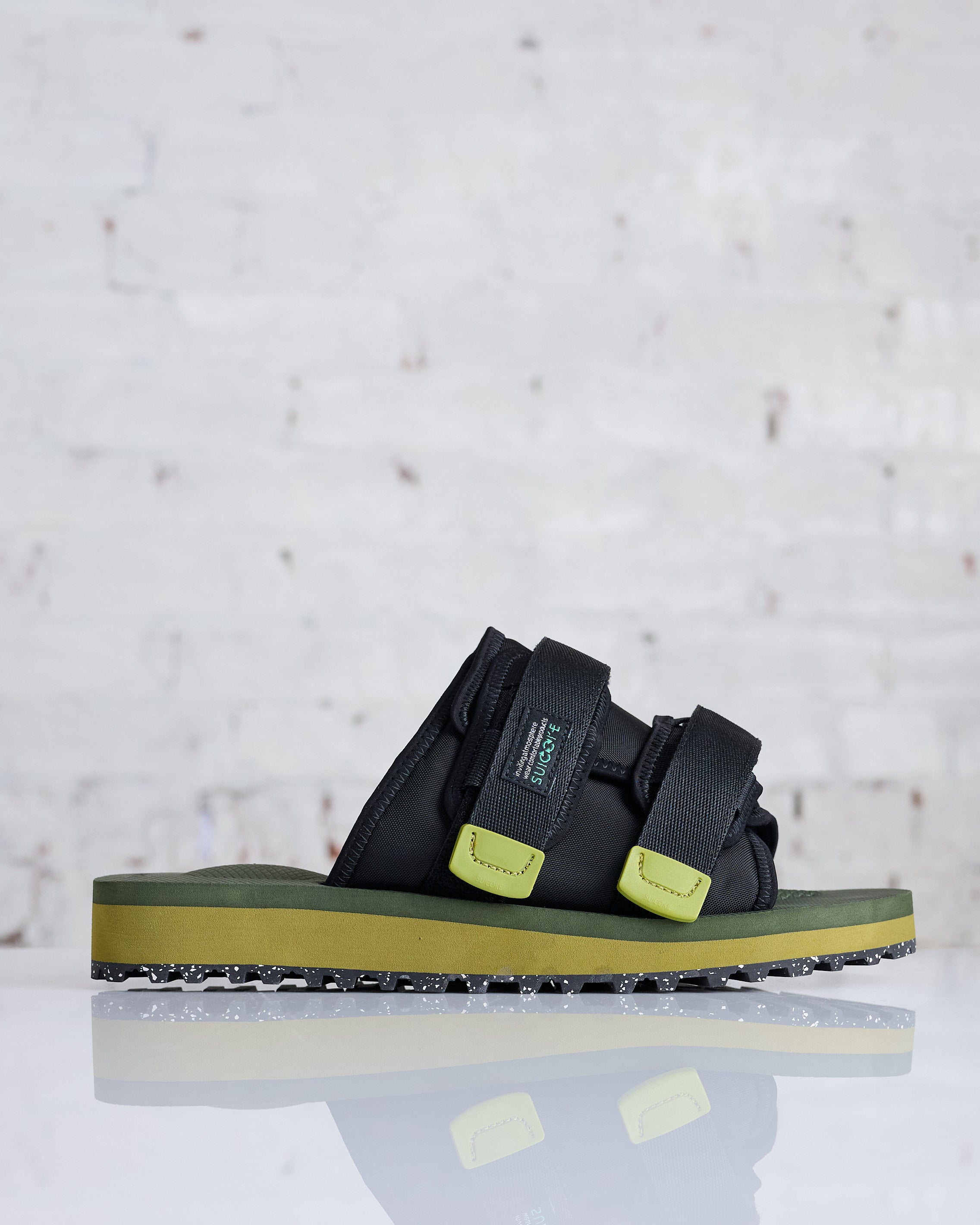 Suicoke Moto-Cab-ECO Black x Kombu – LESS 17