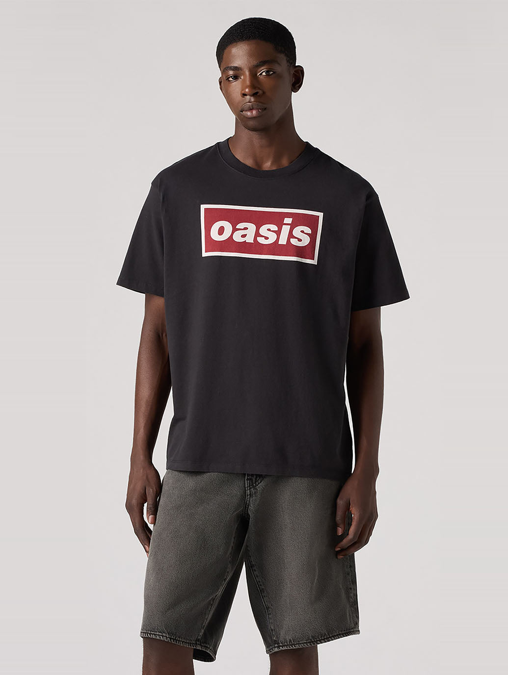 LEVI'S® x OASIS DECA LOGO Tシャツ ブラック – リーバイス®公式