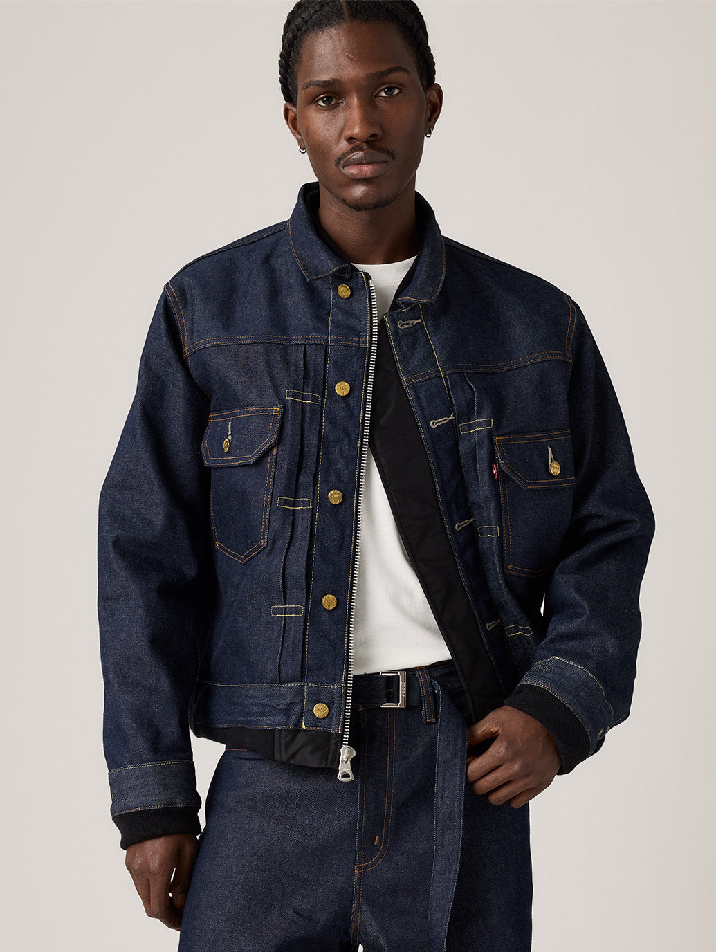 Levi's® x sacai Men's Denim x Nylon Twill Reversible Blouson