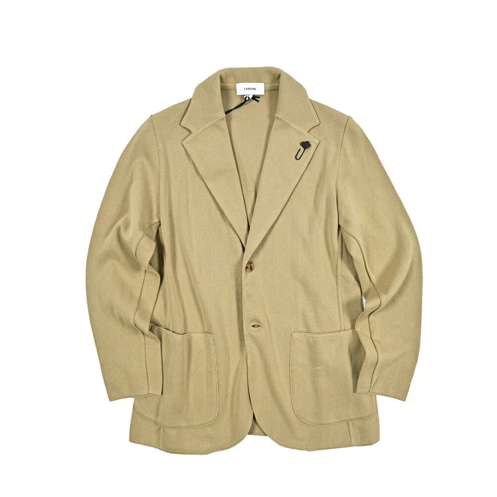 SALE｜LARDINI ラルディーニ / コットン100% 2Bシングルニット