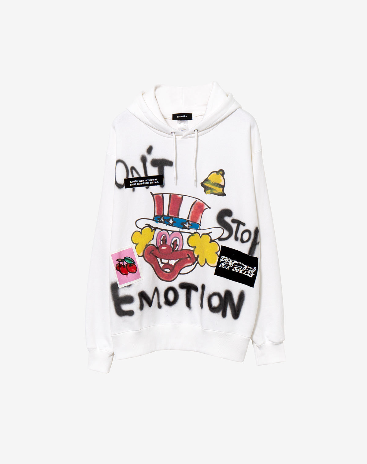 guernika×JUGGLER】JUGGLER Paint Parka (ピエロ) / White – guernika