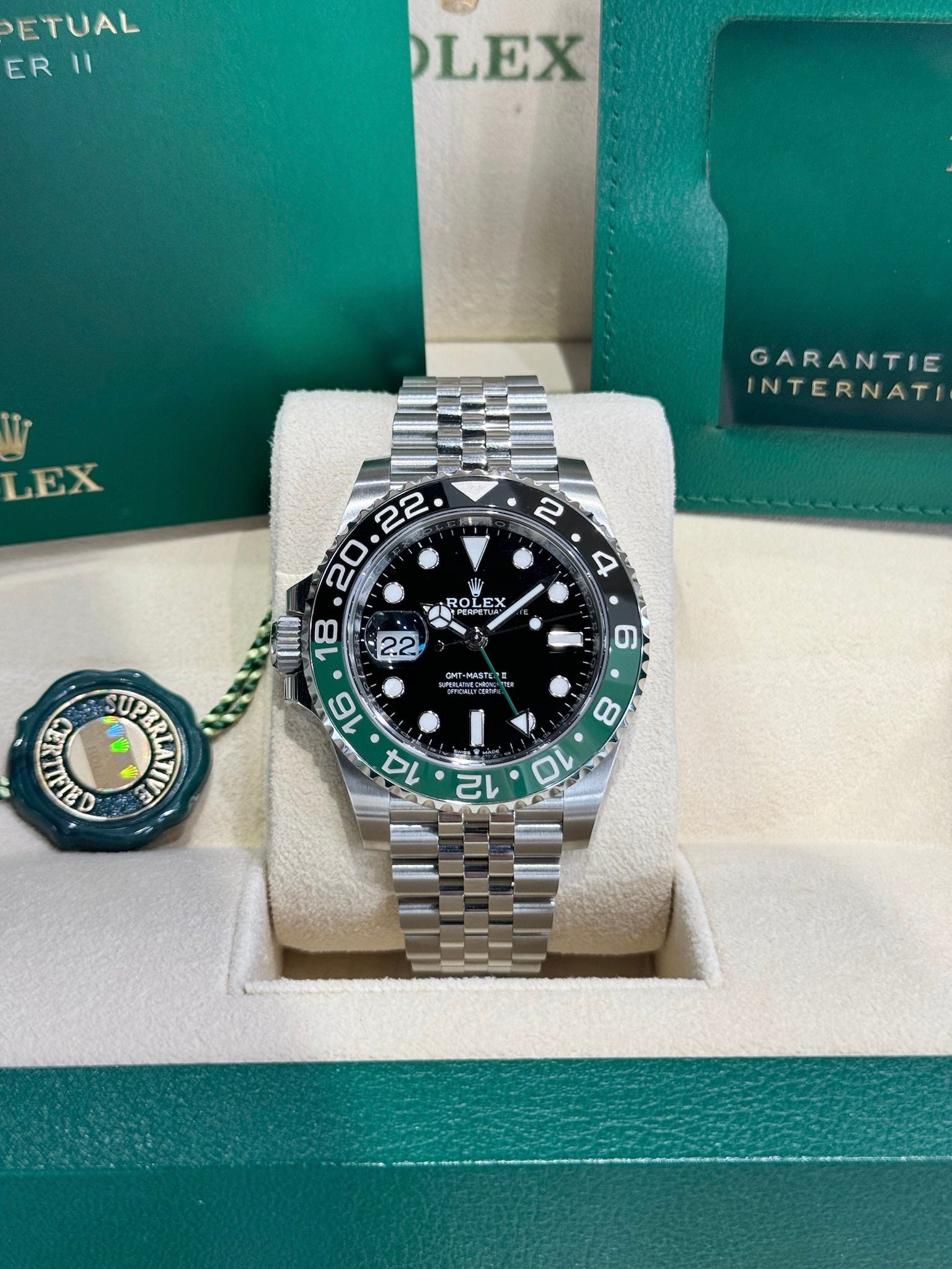 2025 Rolex GMT-Master II Sprite 126720VTNR – Giganti Watches